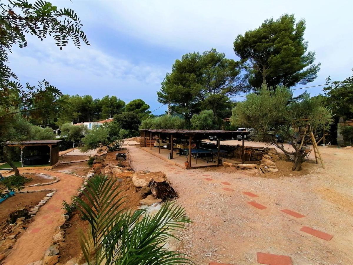 Arche De Noe Atypique, Boheme , Nature, Piscine Chauffee De Paques A Toussaint , Spa , Sauna , Loisirs Ле-Боссе Екстер'єр фото