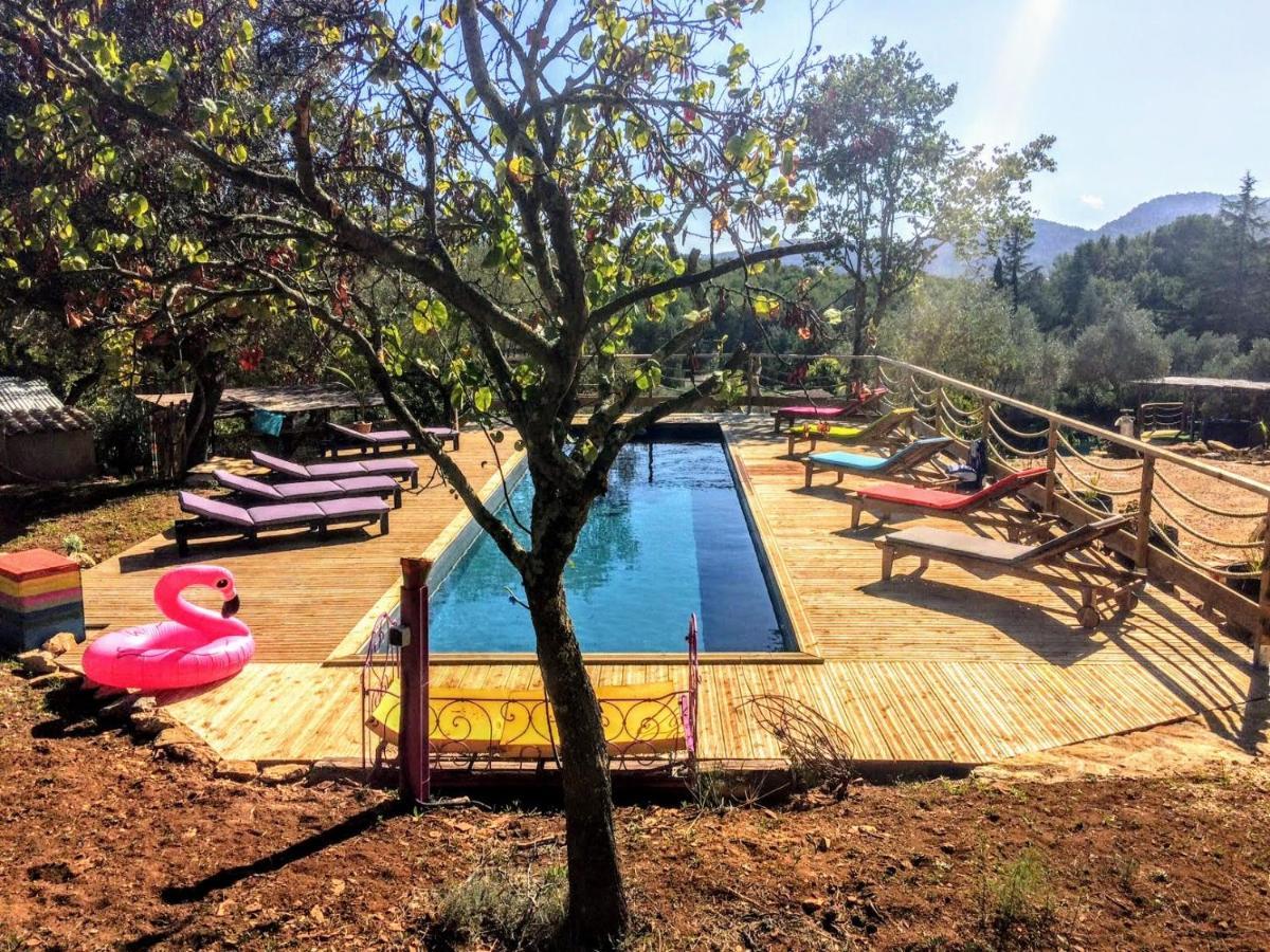Arche De Noe Atypique, Boheme , Nature, Piscine Chauffee De Paques A Toussaint , Spa , Sauna , Loisirs Ле-Боссе Екстер'єр фото
